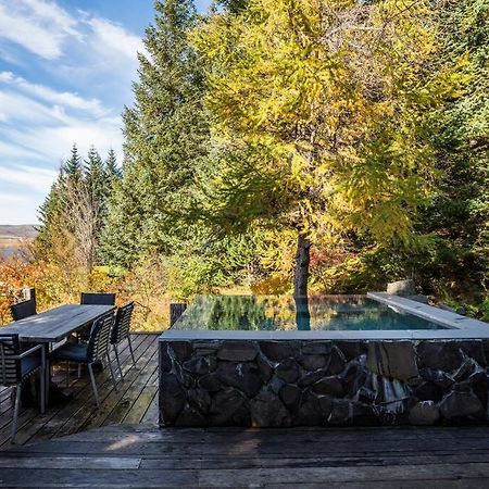 Luxury Lakefront Villa, Infinity Hot Tub And Sauna Grimsnes og Grafningshreppur Eksteriør billede